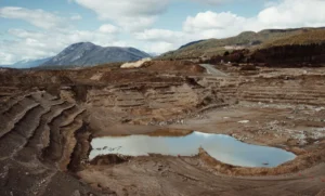 Consequences of open pit mining
